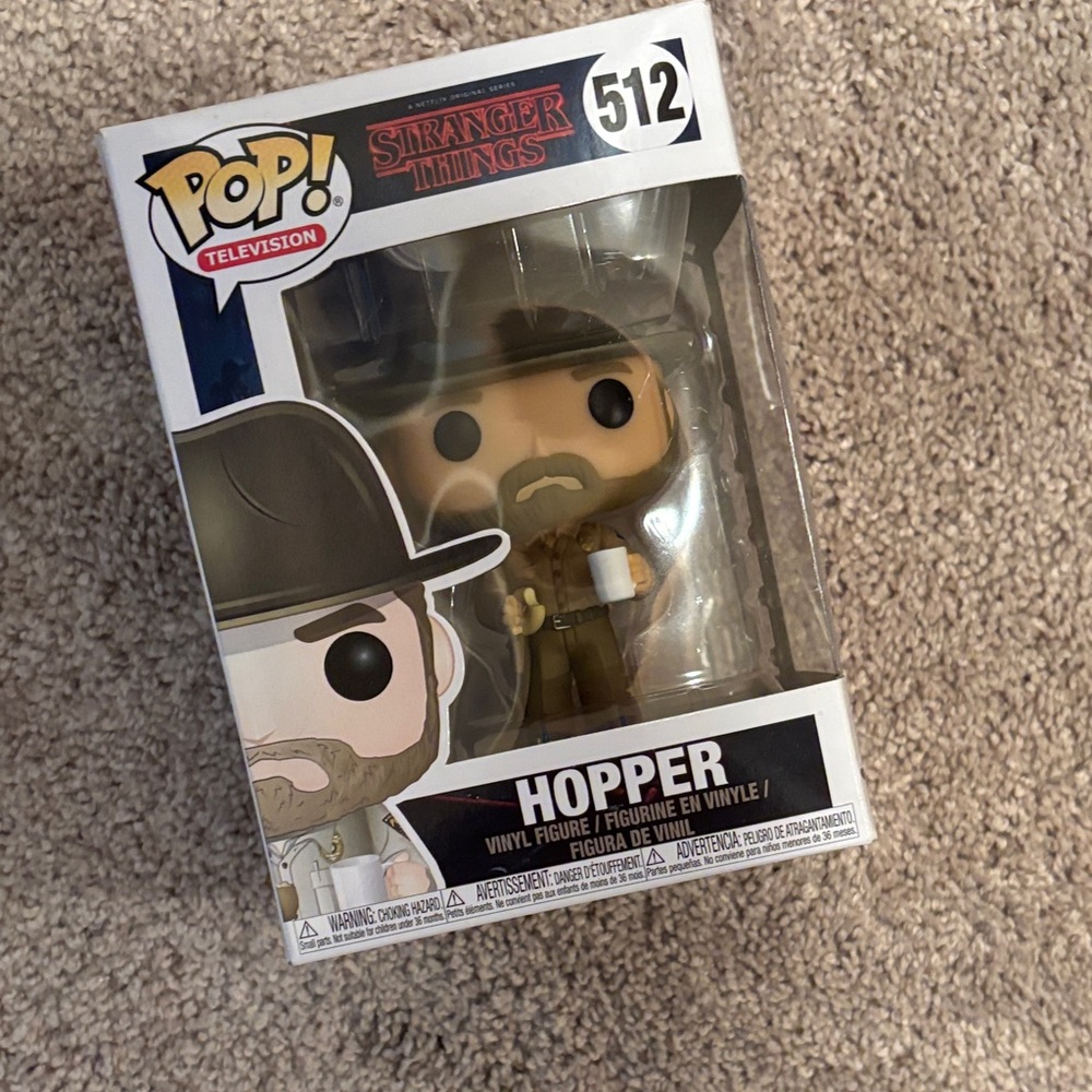Funko Pop! Hopper Vinyl Figure - Brown and Black